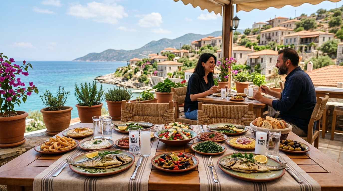 Saip Köyü'nün Meşhur Lezzetleri ve Restoranları: Karaburun'un Saklı Cennetinde Bir Gastronomi Rehberi